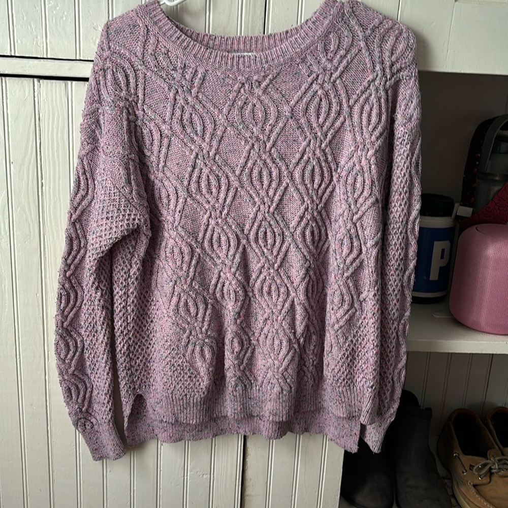 Purple sweater